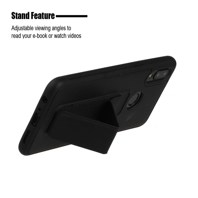 For Galaxy A10s Shockproof Solid Color TPU Case with Wristband