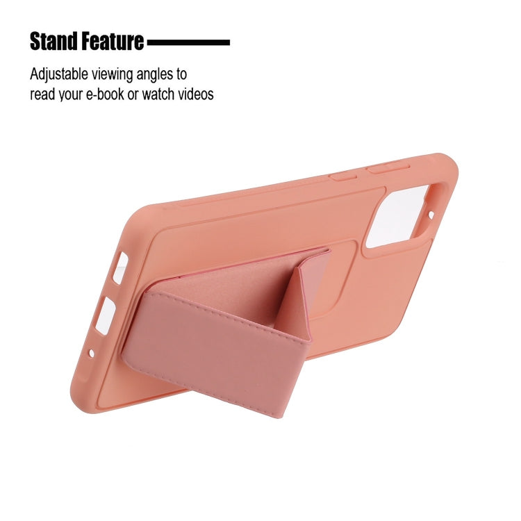 For Galaxy S20+ Shockproof Solid Color TPU Case with Wristband