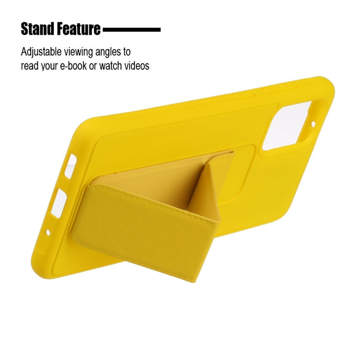 For Galaxy S20+ Shockproof Solid Color TPU Case with Wristband