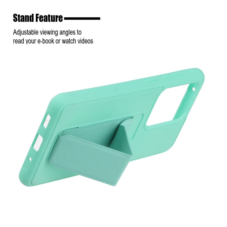 For Galaxy S20 Ultra Shockproof Solid Color TPU Case with Wristband