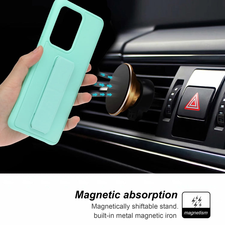 For Galaxy S20 Ultra Shockproof Solid Color TPU Case with Wristband