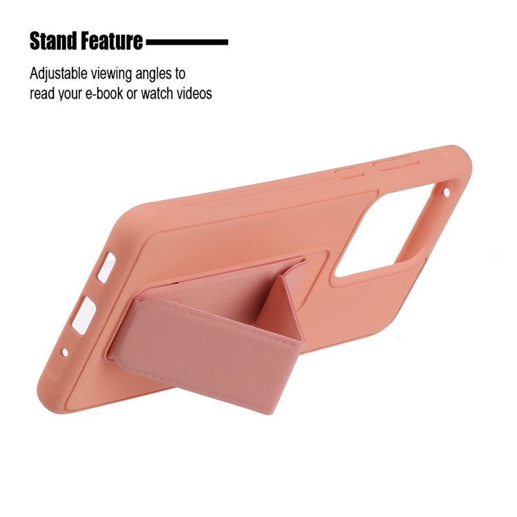 For Galaxy S20 Ultra Shockproof Solid Color TPU Case with Wristband