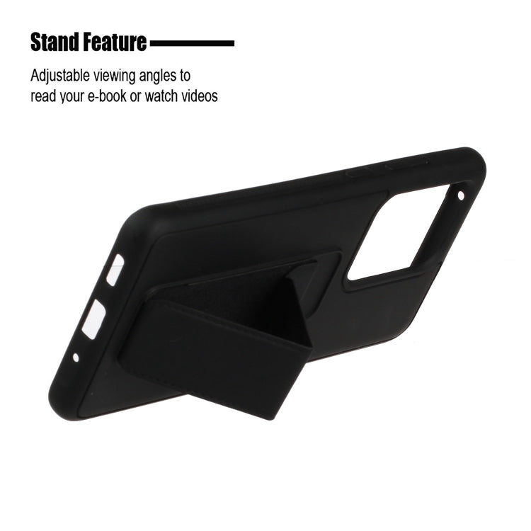 For Galaxy S20 Ultra Shockproof Solid Color TPU Case with Wristband