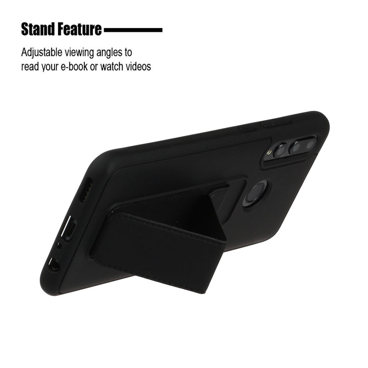For Huawei Y9 Prime / P smart Z Shockproof Solid Color TPU Case with Wristband