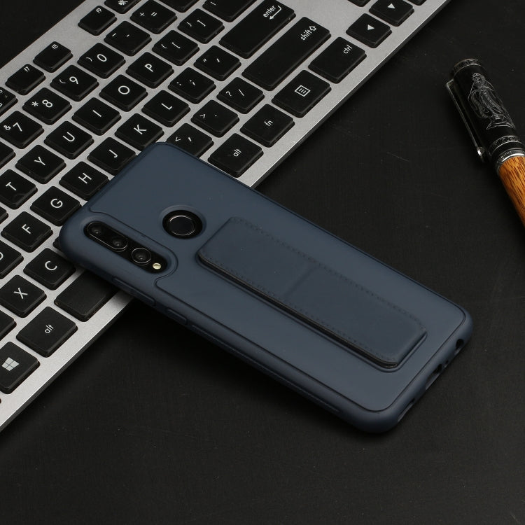 For Huawei Y9 Prime / P smart Z Shockproof Solid Color TPU Case with Wristband