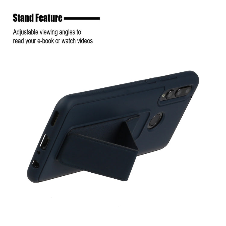 For Huawei Y9 Prime / P smart Z Shockproof Solid Color TPU Case with Wristband