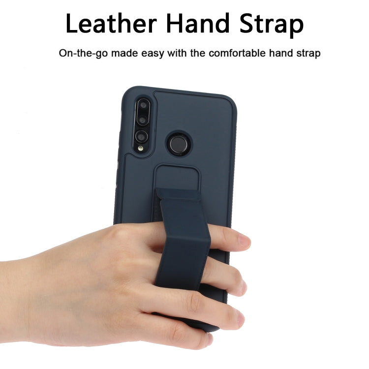 For Huawei Y9 Prime / P smart Z Shockproof Solid Color TPU Case with Wristband
