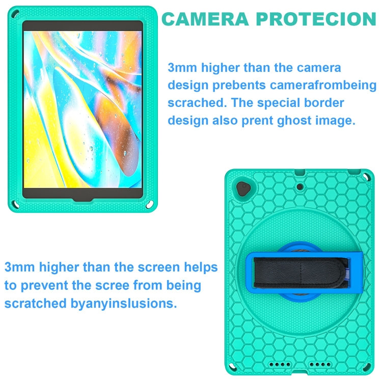 EVA + PC Tablet Case with Shoulder Strap For iPad 10.2 2022 / 2021 / 2020 / 2019 / 10.5