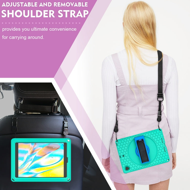 EVA + PC Tablet Case with Shoulder Strap For iPad 10.2 2022 / 2021 / 2020 / 2019 / 10.5
