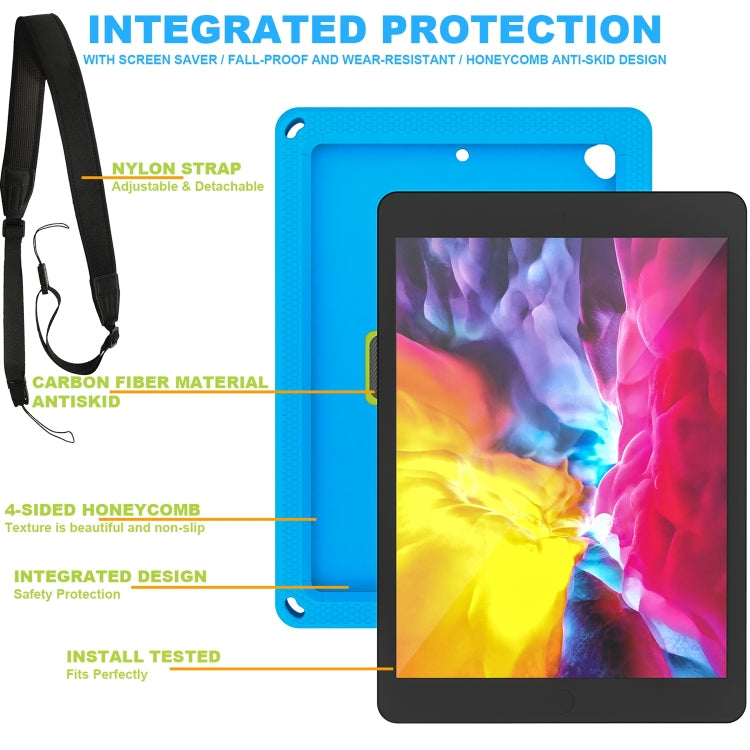 EVA + PC Tablet Case with Shoulder Strap For iPad 10.2 2022 / 2021 / 2020 / 2019 / 10.5