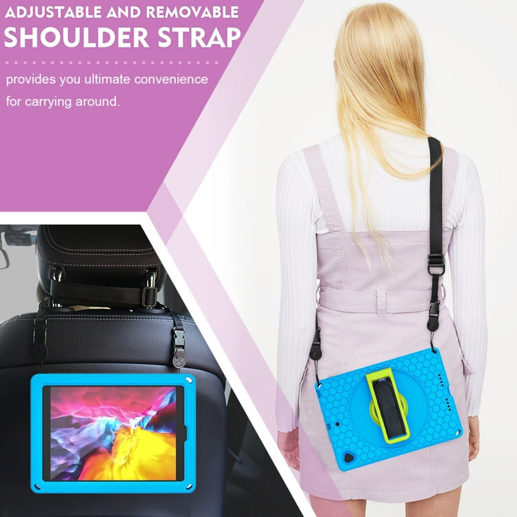 EVA + PC Tablet Case with Shoulder Strap For iPad 10.2 2022 / 2021 / 2020 / 2019 / 10.5