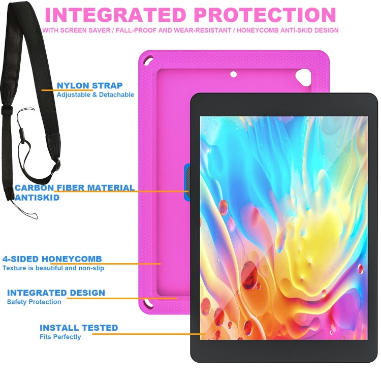 EVA + PC Tablet Case with Shoulder Strap For iPad 10.2 2022 / 2021 / 2020 / 2019 / 10.5