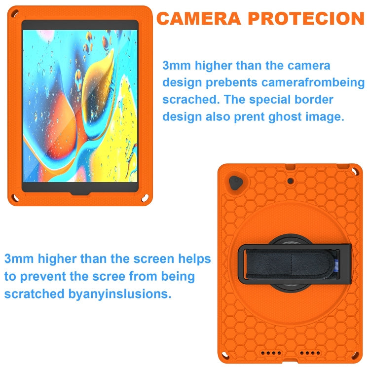 EVA + PC Tablet Case with Shoulder Strap For iPad 10.2 2022 / 2021 / 2020 / 2019 / 10.5