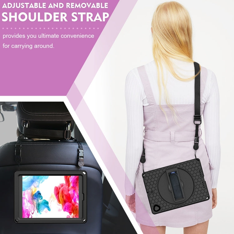 EVA + PC Tablet Case with Shoulder Strap For iPad 10.2 2022 / 2021 / 2020 / 2019 / 10.5