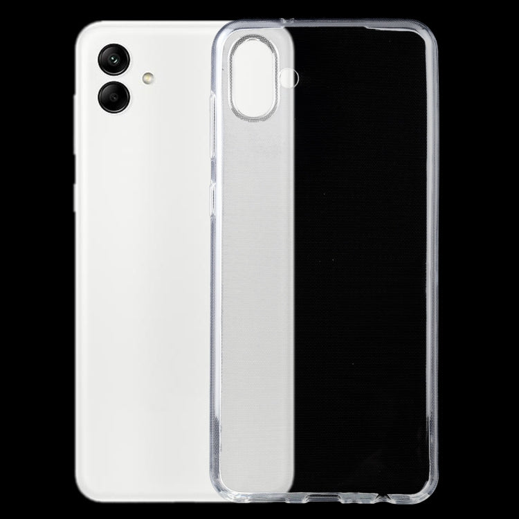 For Samsung Galaxy A04 Ultra-thin Transparent TPU Phone Case