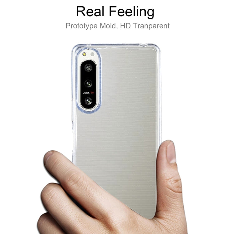 For Sony Xperia 5 IV Ultra-thin Transparent TPU Phone Case