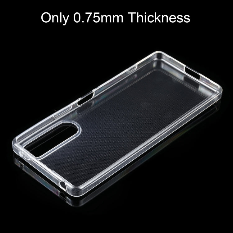 For Sony Xperia 5 IV Ultra-thin Transparent TPU Phone Case