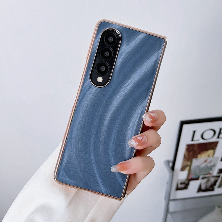 For Samsung Galaxy Z Fold4 Nano Electroplating Protective Phone Case