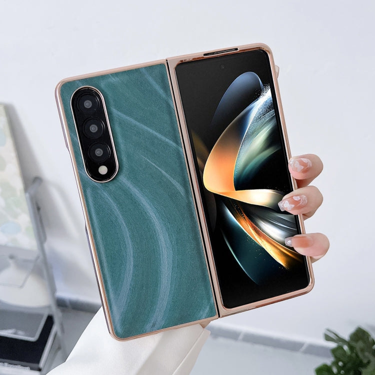 For Samsung Galaxy Z Fold4 Nano Electroplating Protective Phone Case