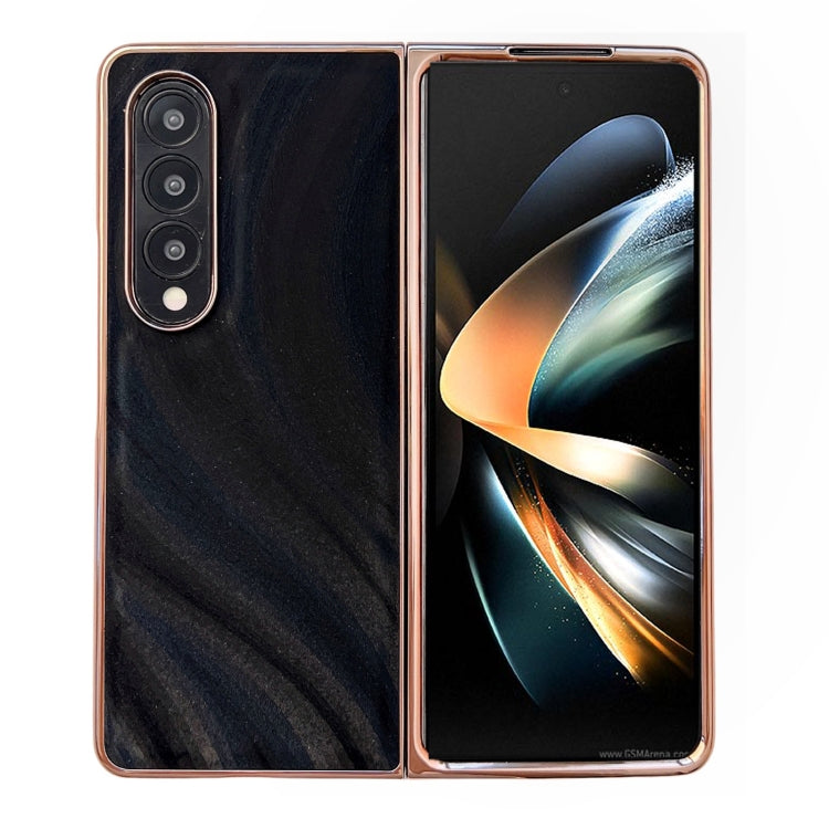 For Samsung Galaxy Z Fold4 Nano Electroplating Protective Phone Case