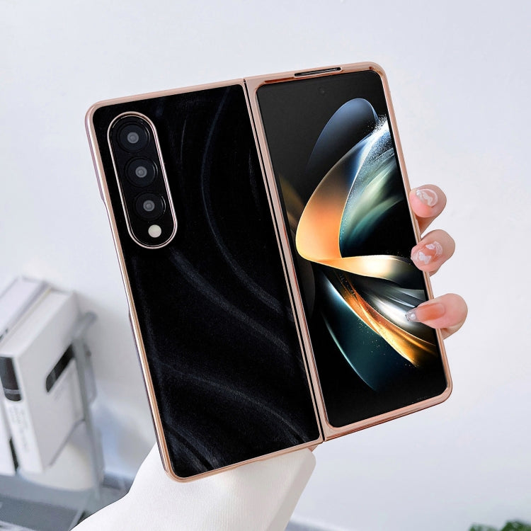 For Samsung Galaxy Z Fold4 Nano Electroplating Protective Phone Case