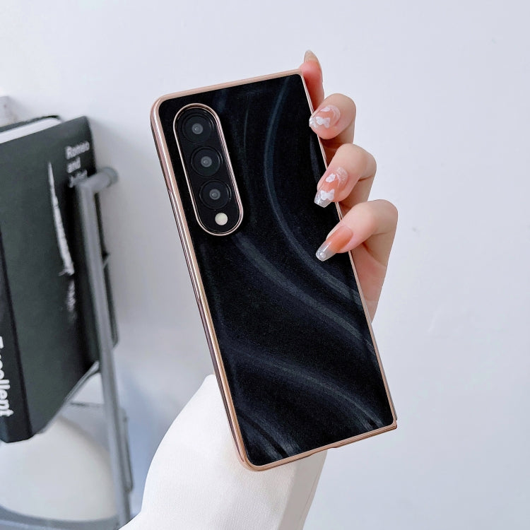 For Samsung Galaxy Z Fold4 Nano Electroplating Protective Phone Case