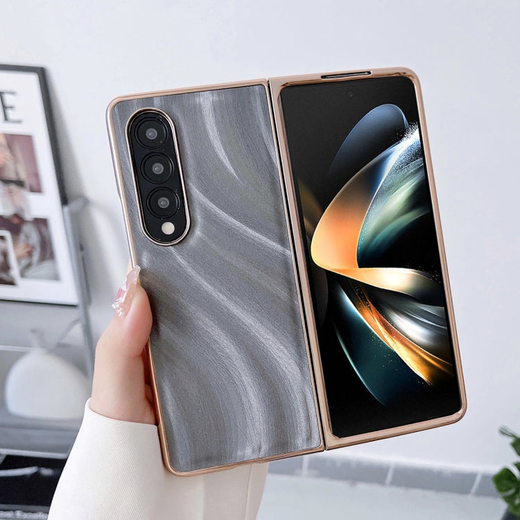 For Samsung Galaxy Z Fold4 Nano Electroplating Protective Phone Case