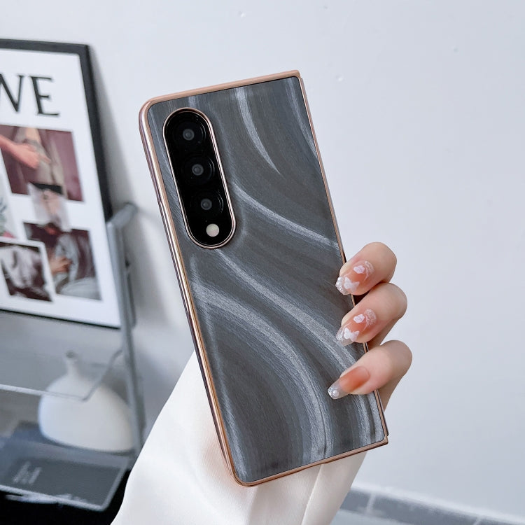 For Samsung Galaxy Z Fold4 Nano Electroplating Protective Phone Case