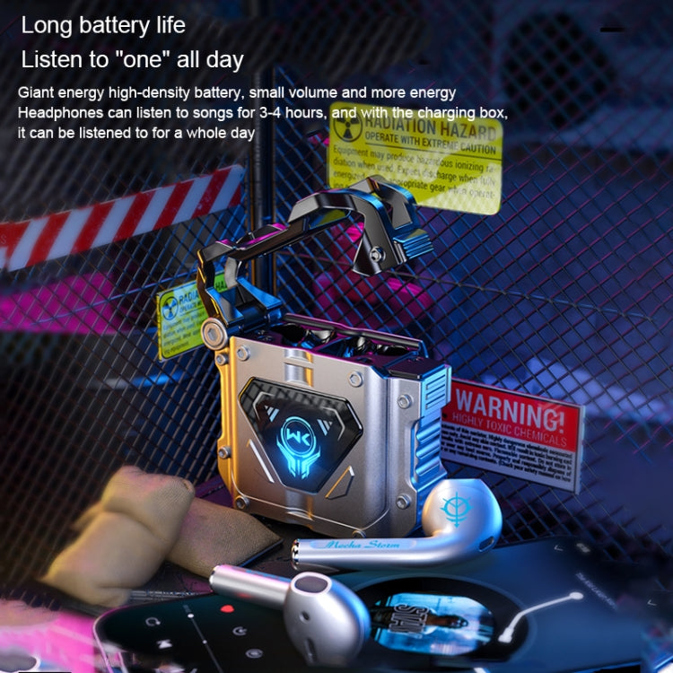 WEKOME V50 Vanguard Series Mecha Wireless Bluetooth Earphone(Tarnish)