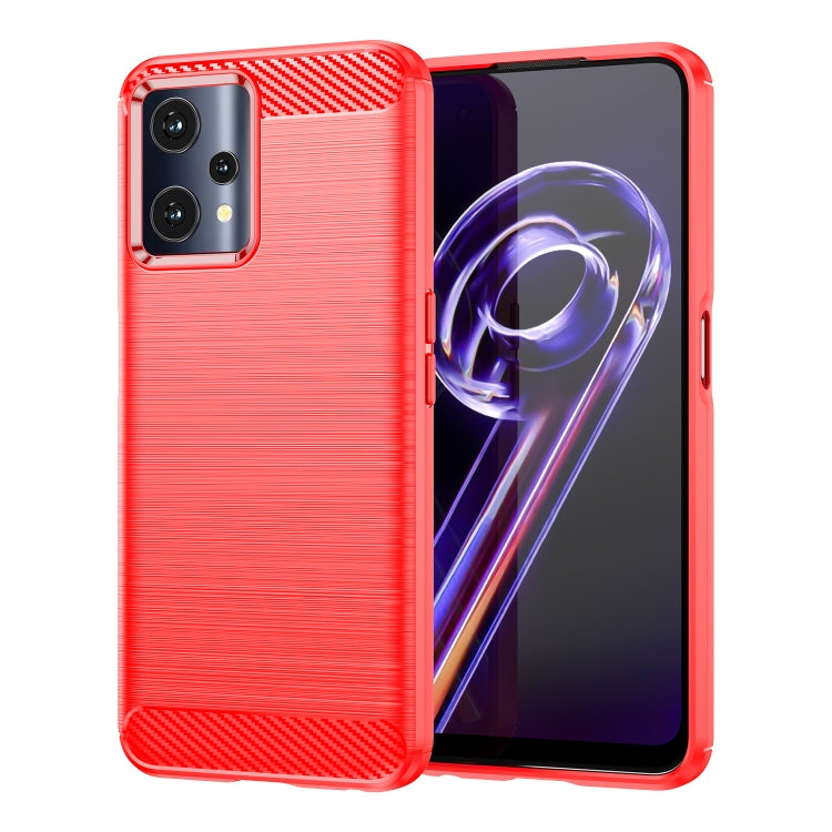 For OPPO K10x Brushed Texture Carbon Fiber TPU Phone Case