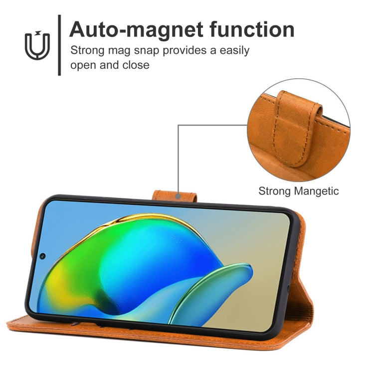 For ZTE Blade V40s Leather Phone Case