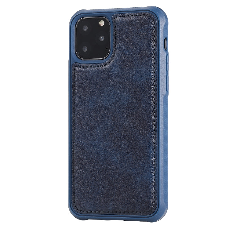For iPhone 11 Pro Magnetic Shockproof PC + TPU + PU Leather Protective Case