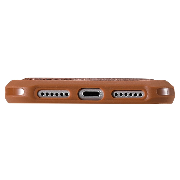 For iPhone 11 Magnetic Shockproof PC + TPU + PU Leather Protective Case