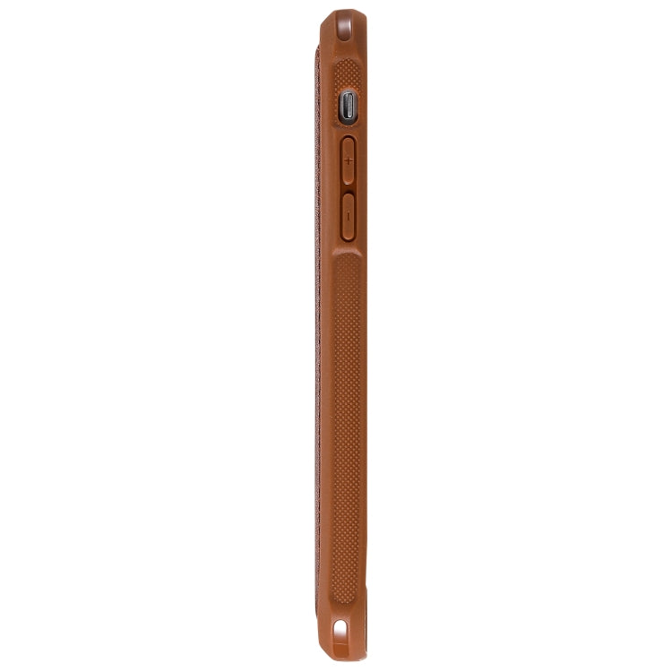 For iPhone 11 Magnetic Shockproof PC + TPU + PU Leather Protective Case