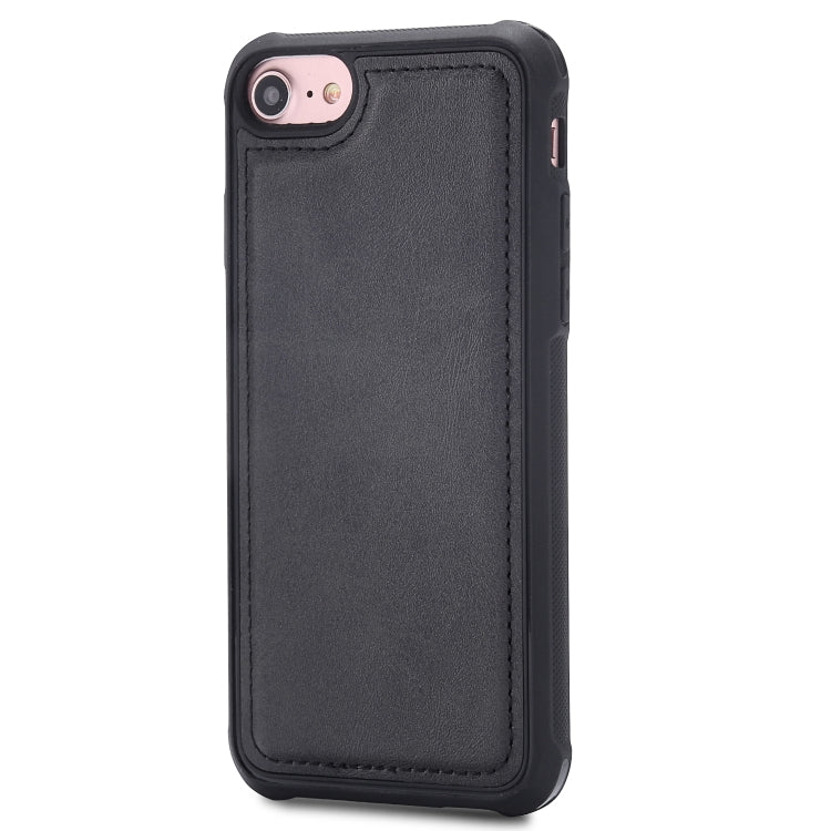For iPhone 7 / 8 Magnetic Shockproof PC + TPU + PU Leather Protective Case