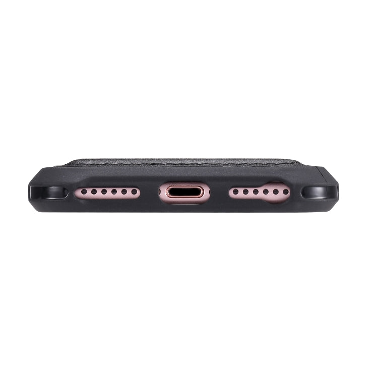 For iPhone 7 / 8 Magnetic Shockproof PC + TPU + PU Leather Protective Case