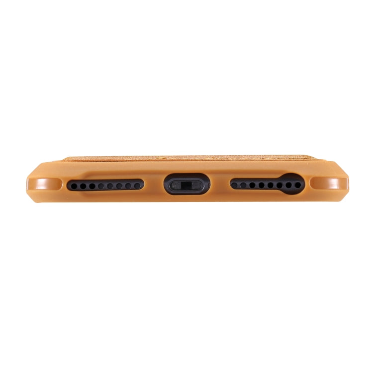 For iPhone 7 Plus / 8 Plus Magnetic Shockproof PC + TPU + PU Leather Protective Case
