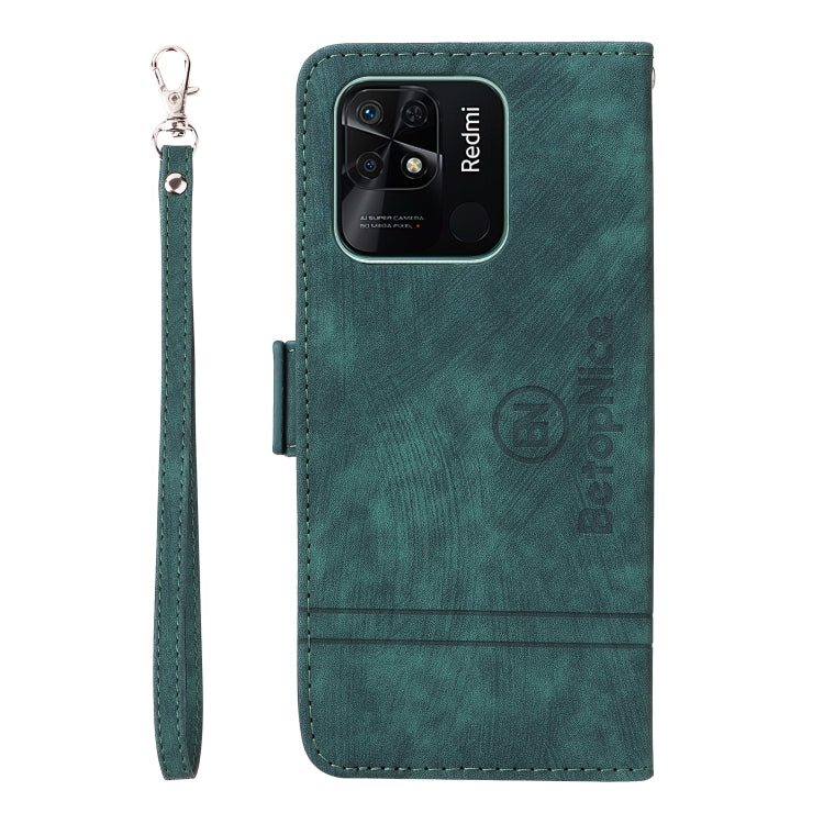 For Xiaomi Redmi 10C BETOPNICE Dual-side Buckle Leather Phone Case