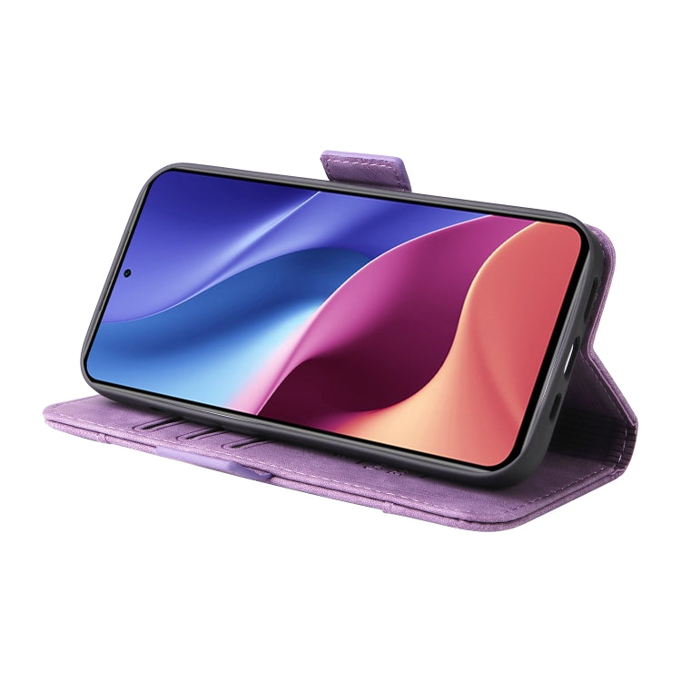 For Xiaomi Redmi K40 BETOPNICE Dual-side Buckle Leather Phone Case