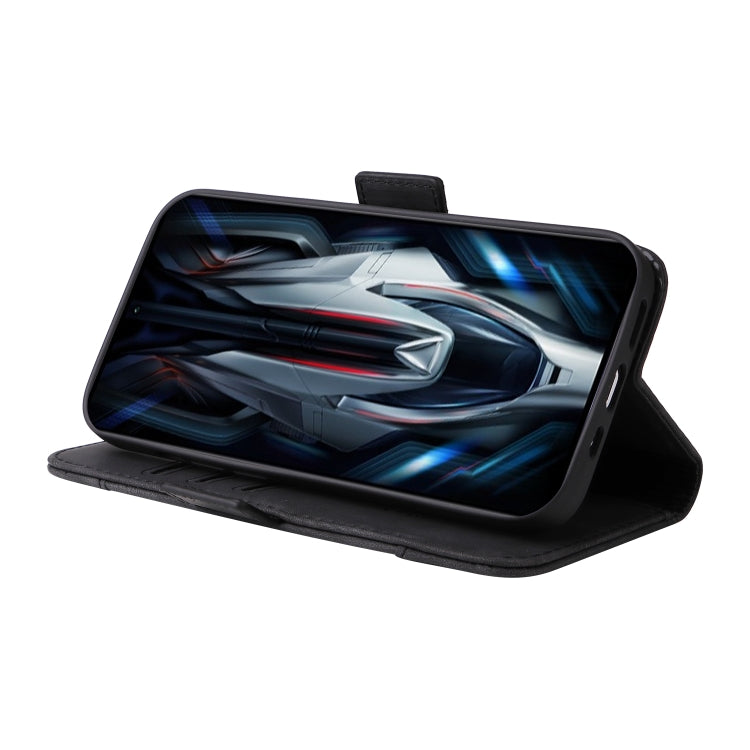 For Xiaomi Redmi K50 Gaming BETOPNICE Dual-side Buckle Leather Phone Case