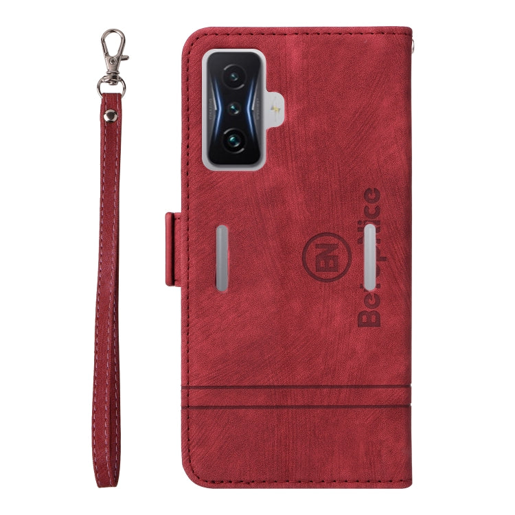 For Xiaomi Redmi K50 Gaming BETOPNICE Dual-side Buckle Leather Phone Case