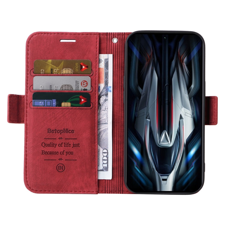For Xiaomi Redmi K50 Gaming BETOPNICE Dual-side Buckle Leather Phone Case