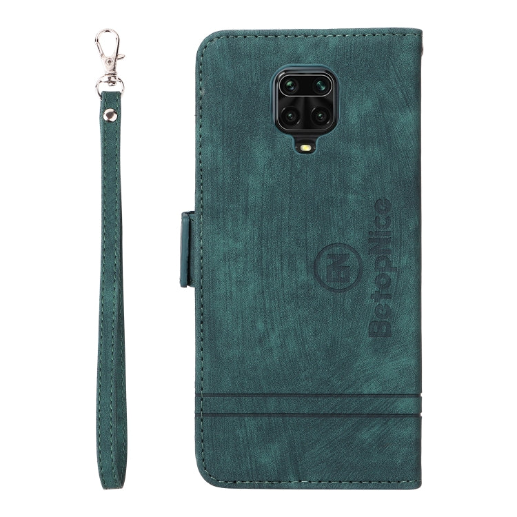 For Xiaomi Redmi Note 9 Pro 4G BETOPNICE Dual-side Buckle Leather Phone Case