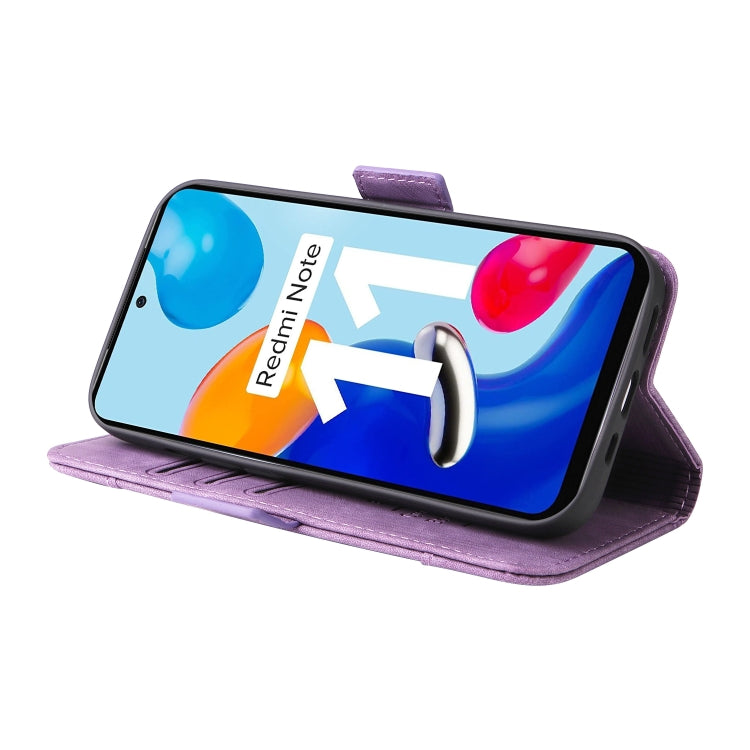 For Xiaomi Redmi Note 11 4G BETOPNICE Dual-side Buckle Leather Phone Case