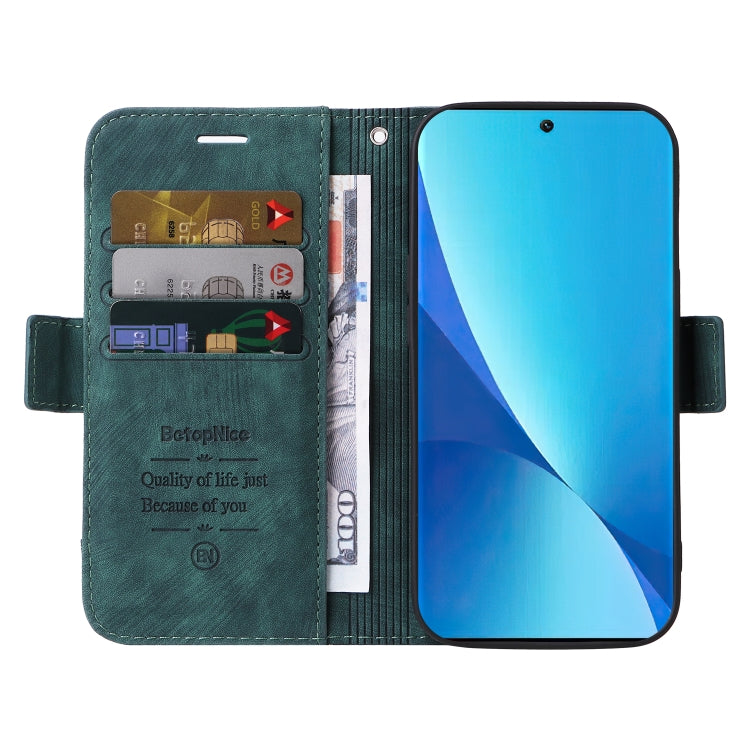 For Xiaomi 12 Lite BETOPNICE Dual-side Buckle Leather Phone Case