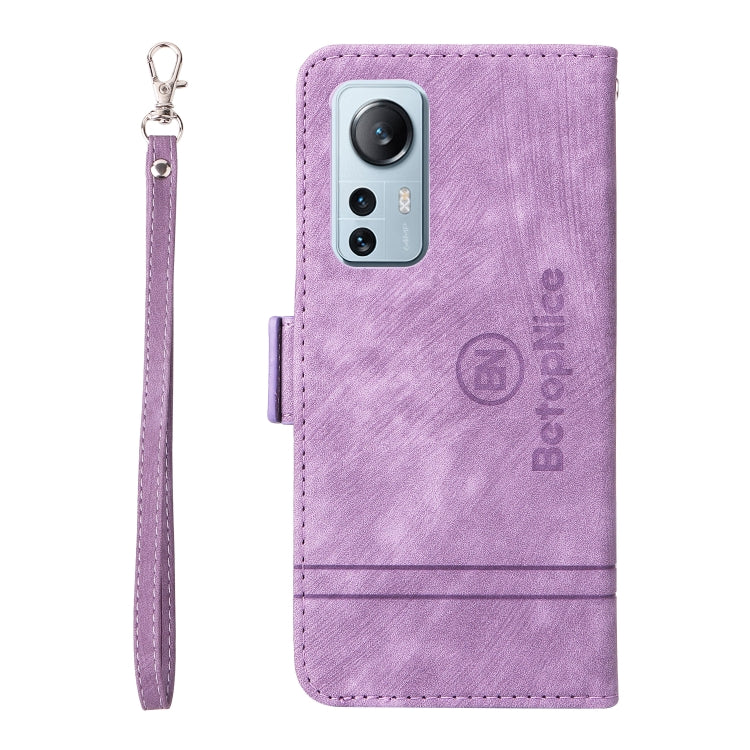 For Xiaomi 12 Lite BETOPNICE Dual-side Buckle Leather Phone Case