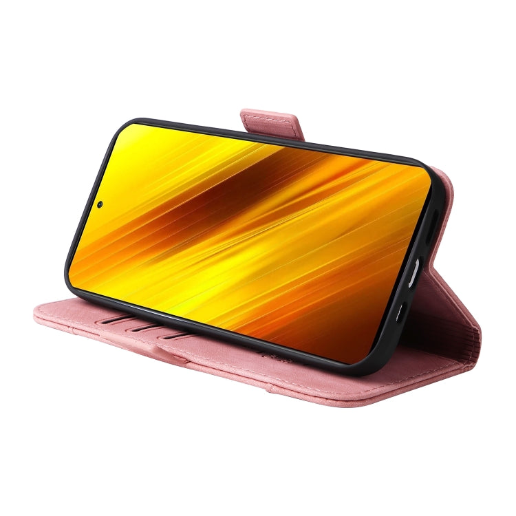 For Xiaomi Poco X3 NFC BETOPNICE Dual-side Buckle Leather Phone Case