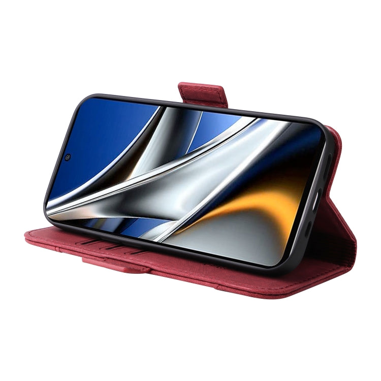 For Xiaomi Poco X4 Pro 5G BETOPNICE Dual-side Buckle Leather Phone Case