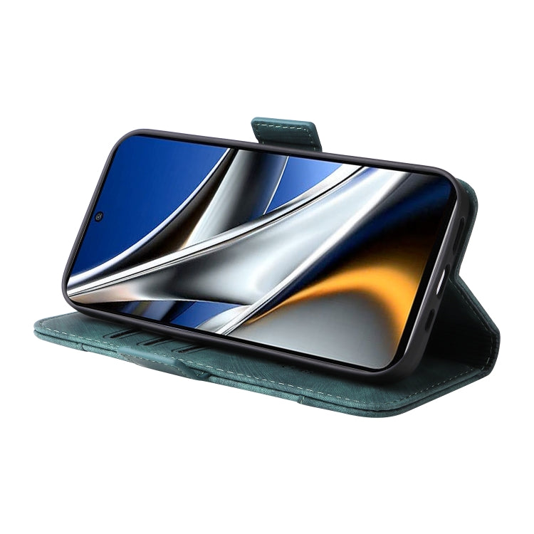 For Xiaomi Poco X4 Pro 5G BETOPNICE Dual-side Buckle Leather Phone Case