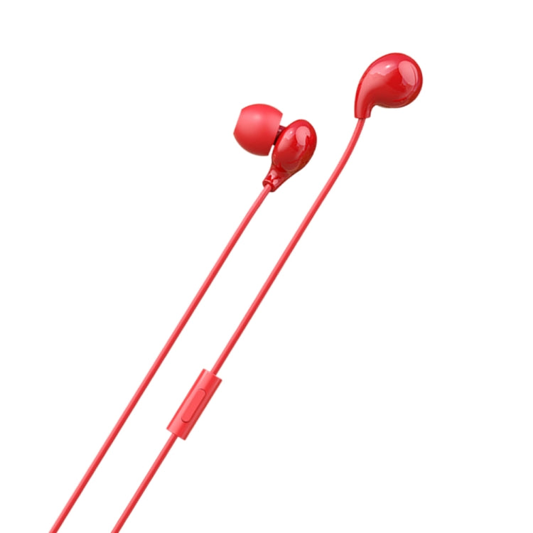 WEKOME YA08 3.5mm Candy Color Music Wired Earphone